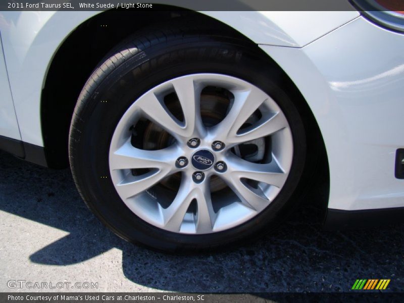 White Suede / Light Stone 2011 Ford Taurus SEL