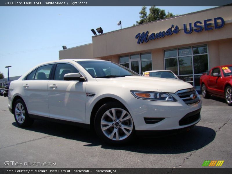 White Suede / Light Stone 2011 Ford Taurus SEL