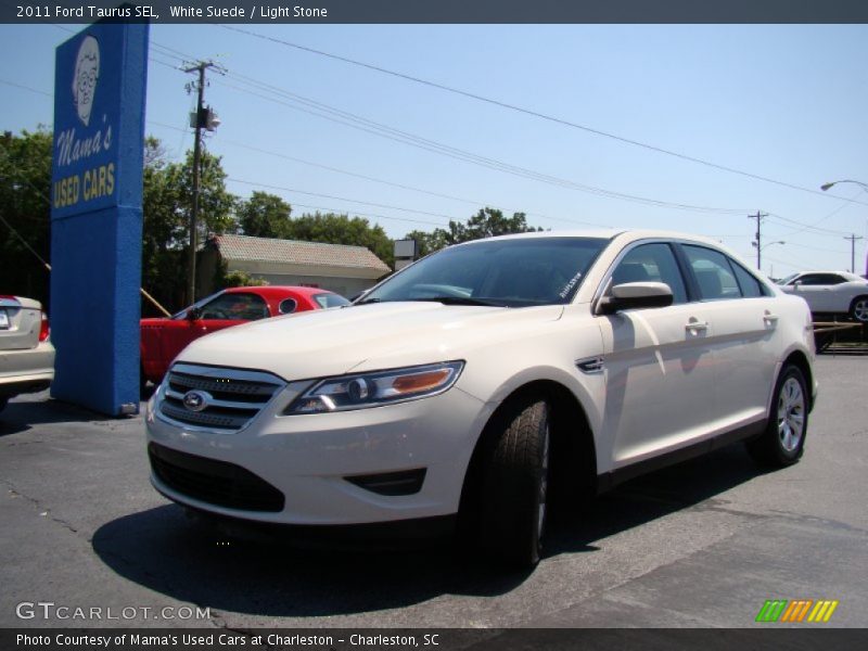 White Suede / Light Stone 2011 Ford Taurus SEL