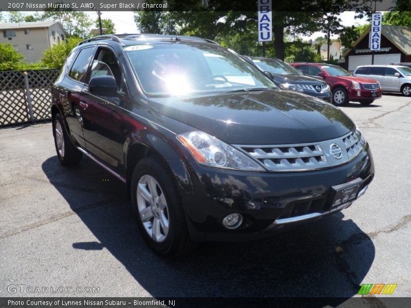 Super Black / Charcoal 2007 Nissan Murano SL AWD