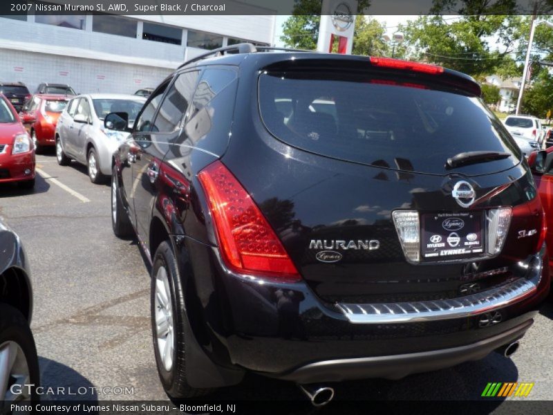 Super Black / Charcoal 2007 Nissan Murano SL AWD