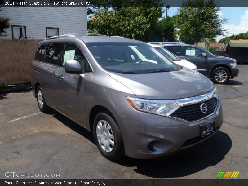 Twilight Gray / Gray 2011 Nissan Quest 3.5 S