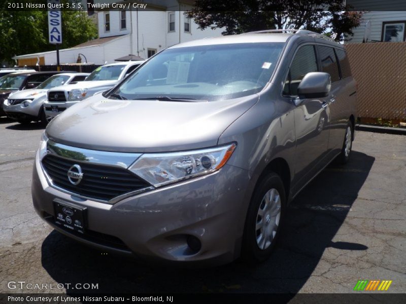 Twilight Gray / Gray 2011 Nissan Quest 3.5 S