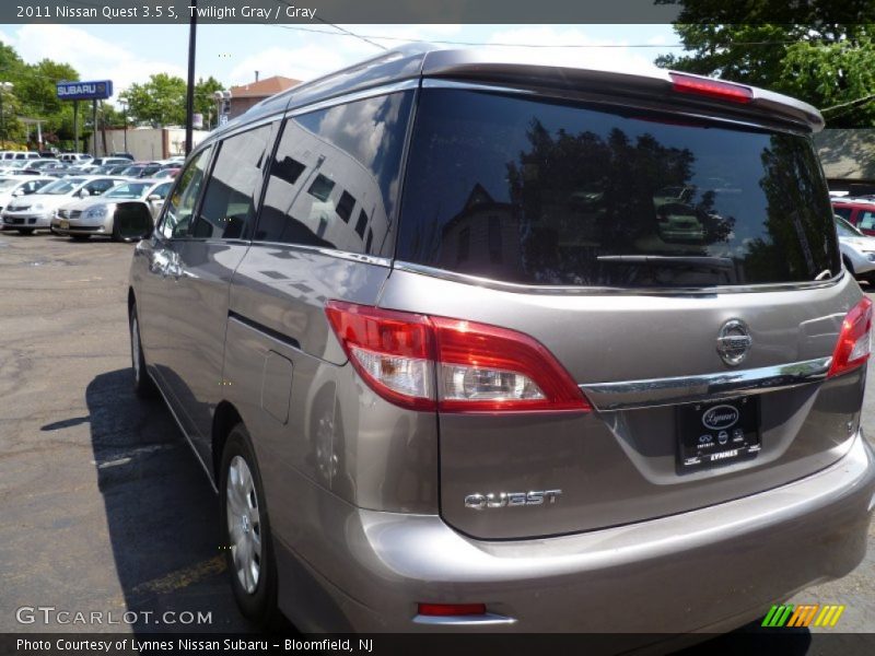 Twilight Gray / Gray 2011 Nissan Quest 3.5 S