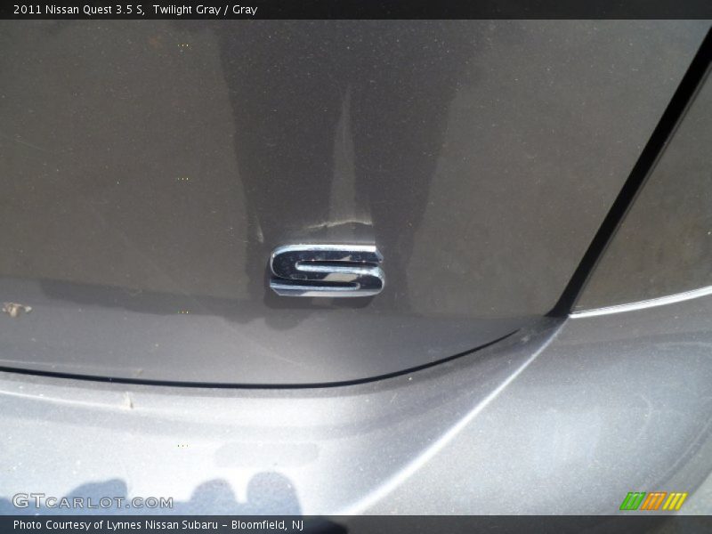 Twilight Gray / Gray 2011 Nissan Quest 3.5 S