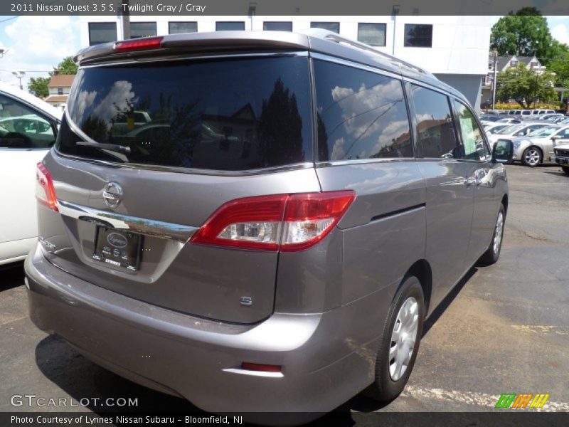 Twilight Gray / Gray 2011 Nissan Quest 3.5 S