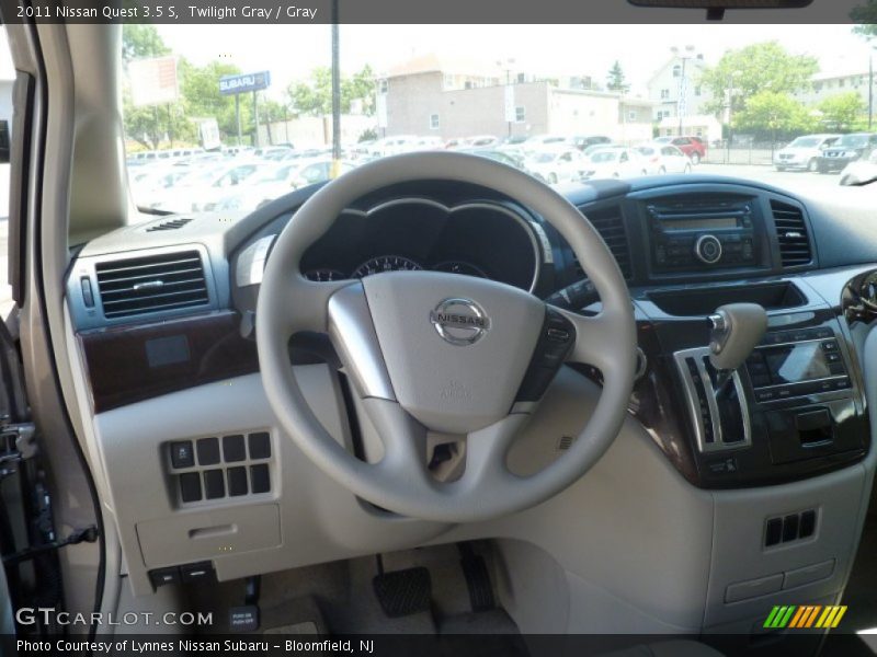 Twilight Gray / Gray 2011 Nissan Quest 3.5 S