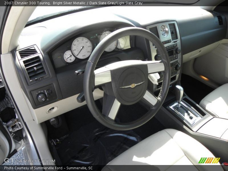 Bright Silver Metallic / Dark Slate Gray/Light Slate Gray 2007 Chrysler 300 Touring