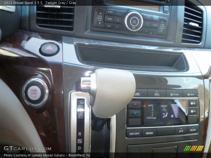 Twilight Gray / Gray 2011 Nissan Quest 3.5 S