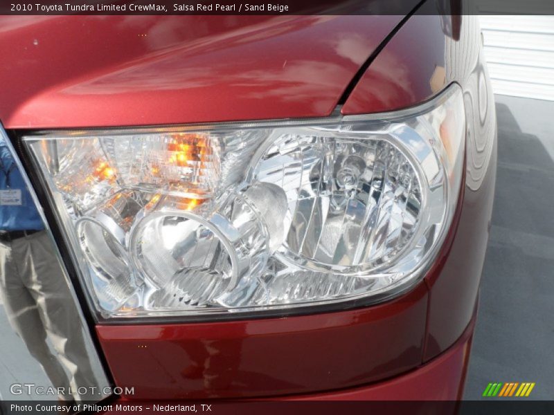 Salsa Red Pearl / Sand Beige 2010 Toyota Tundra Limited CrewMax