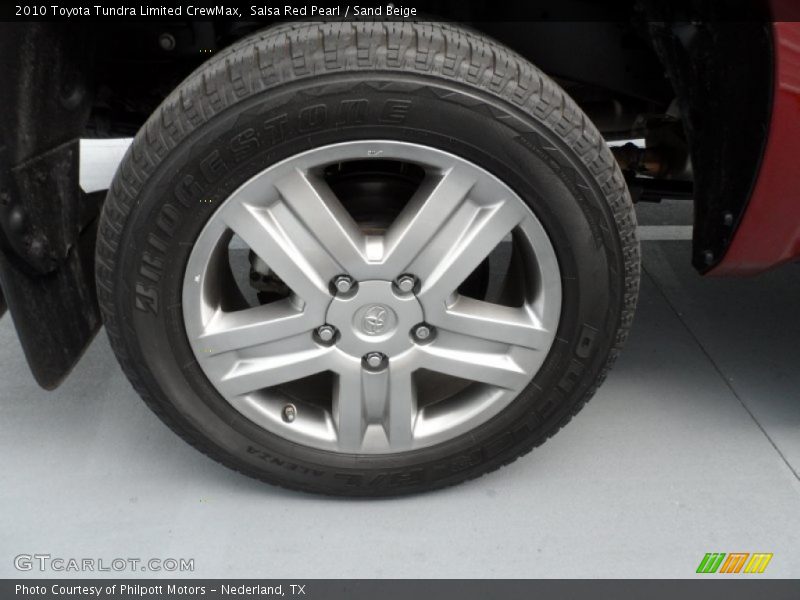Salsa Red Pearl / Sand Beige 2010 Toyota Tundra Limited CrewMax
