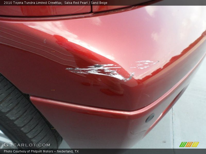 Salsa Red Pearl / Sand Beige 2010 Toyota Tundra Limited CrewMax