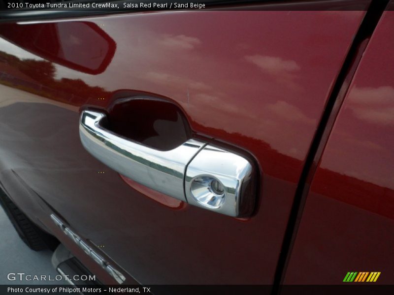 Salsa Red Pearl / Sand Beige 2010 Toyota Tundra Limited CrewMax