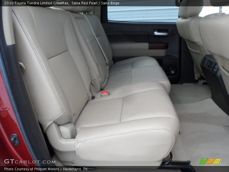 Salsa Red Pearl / Sand Beige 2010 Toyota Tundra Limited CrewMax