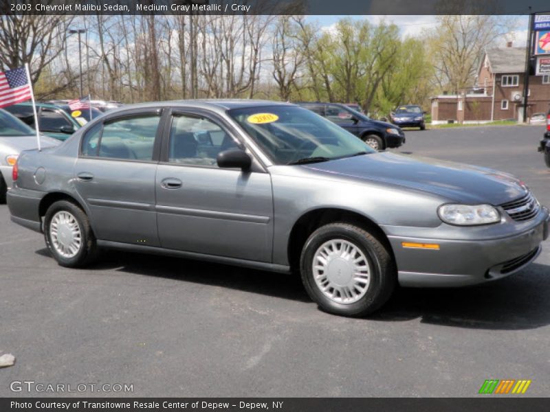  2003 Malibu Sedan Medium Gray Metallic