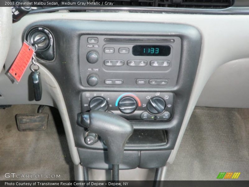 Controls of 2003 Malibu Sedan