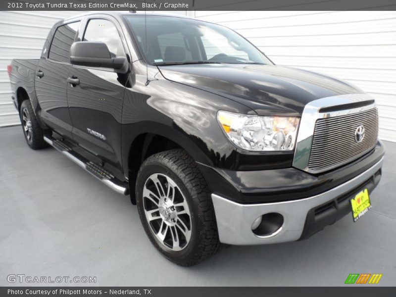 Black / Graphite 2012 Toyota Tundra Texas Edition CrewMax