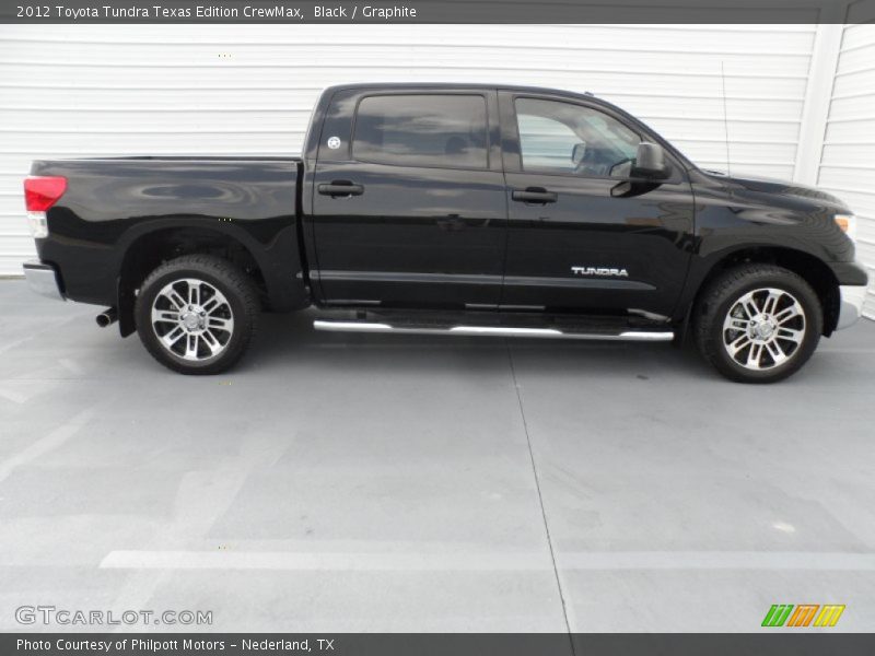 Black / Graphite 2012 Toyota Tundra Texas Edition CrewMax