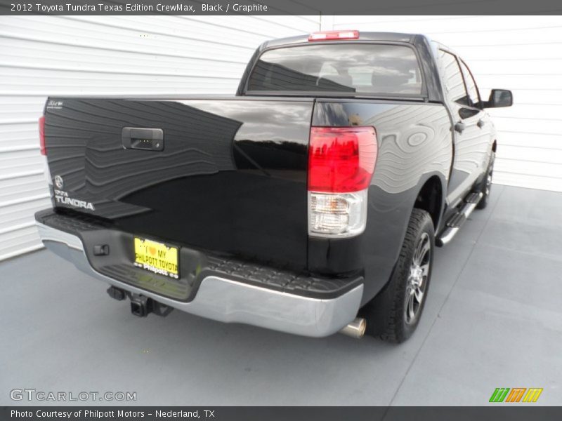 Black / Graphite 2012 Toyota Tundra Texas Edition CrewMax