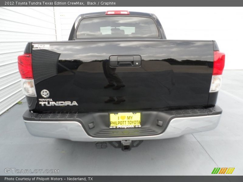 Black / Graphite 2012 Toyota Tundra Texas Edition CrewMax
