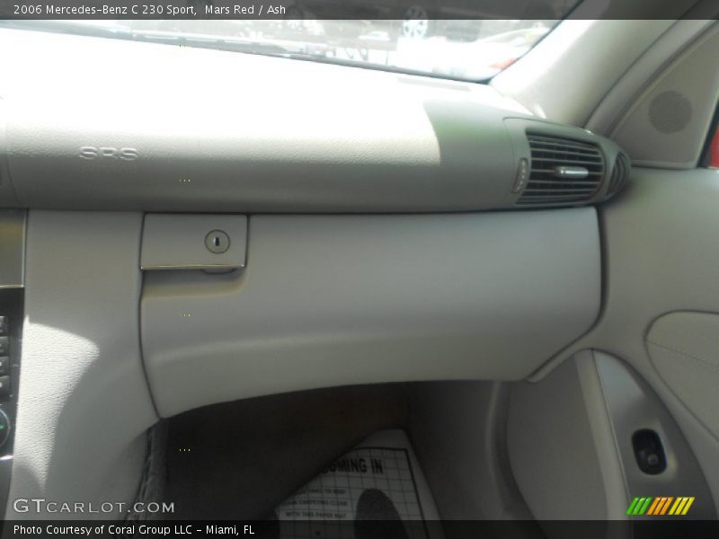 Mars Red / Ash 2006 Mercedes-Benz C 230 Sport