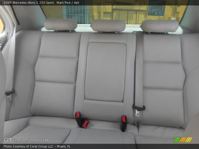 Mars Red / Ash 2006 Mercedes-Benz C 230 Sport