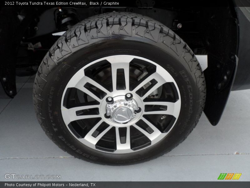 Black / Graphite 2012 Toyota Tundra Texas Edition CrewMax