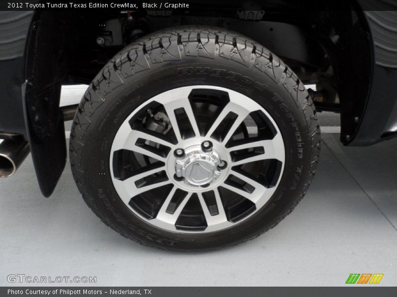 Black / Graphite 2012 Toyota Tundra Texas Edition CrewMax