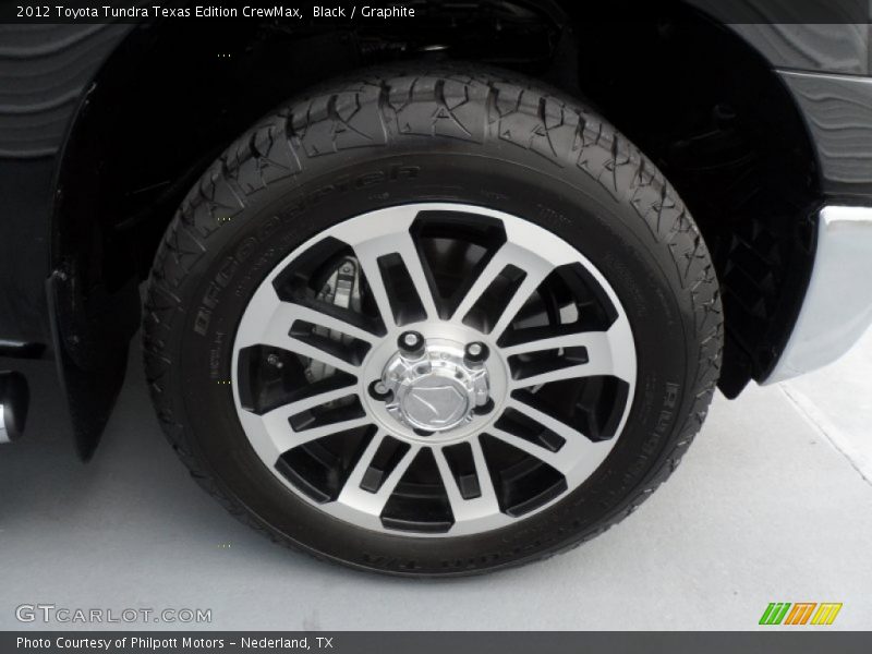Black / Graphite 2012 Toyota Tundra Texas Edition CrewMax