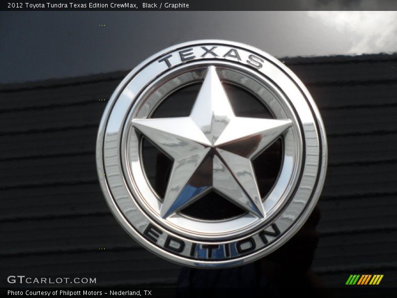 Black / Graphite 2012 Toyota Tundra Texas Edition CrewMax