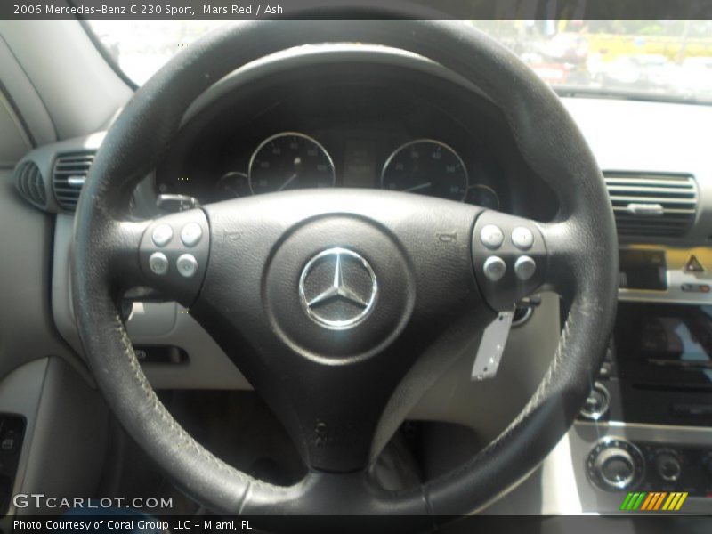 Mars Red / Ash 2006 Mercedes-Benz C 230 Sport
