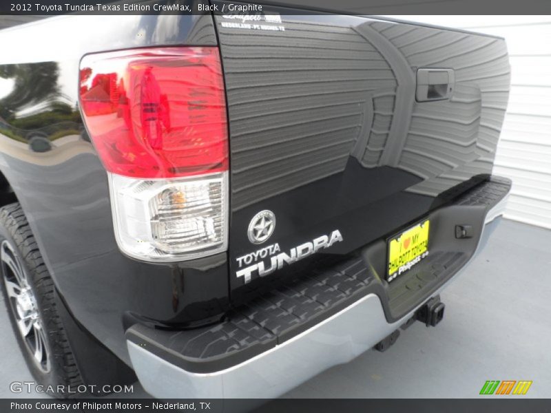 Black / Graphite 2012 Toyota Tundra Texas Edition CrewMax