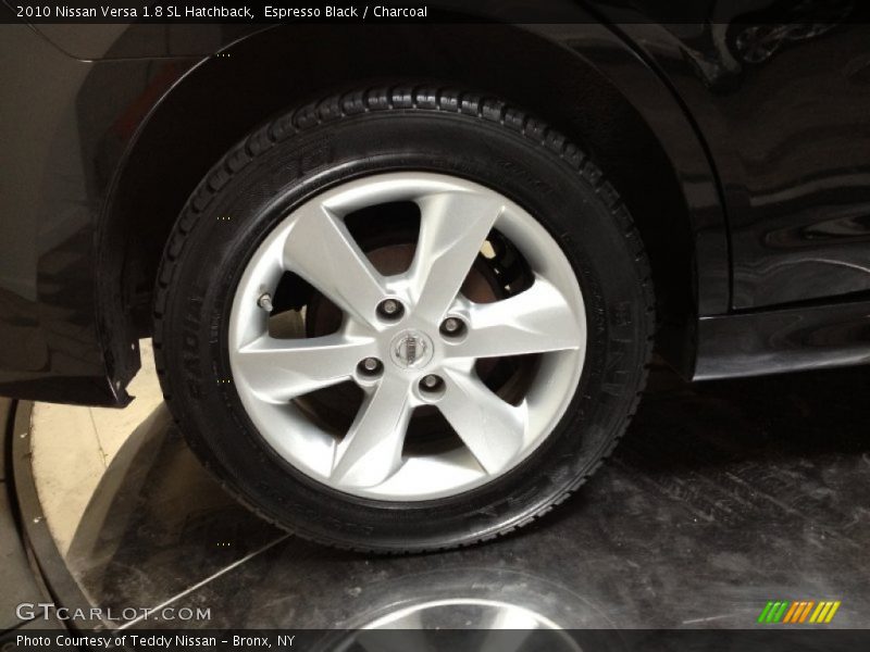 Espresso Black / Charcoal 2010 Nissan Versa 1.8 SL Hatchback