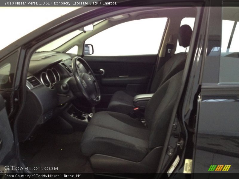 Espresso Black / Charcoal 2010 Nissan Versa 1.8 SL Hatchback