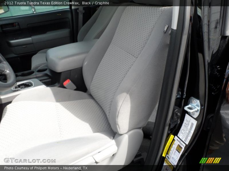 Black / Graphite 2012 Toyota Tundra Texas Edition CrewMax