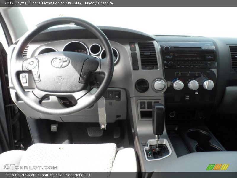 Black / Graphite 2012 Toyota Tundra Texas Edition CrewMax