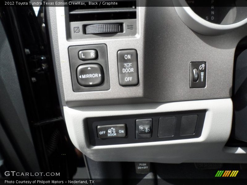 Black / Graphite 2012 Toyota Tundra Texas Edition CrewMax
