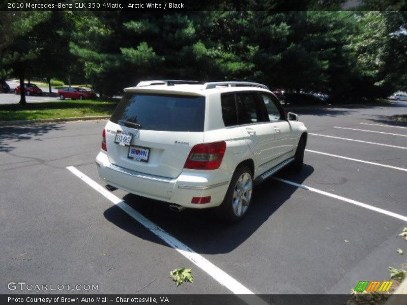 Arctic White / Black 2010 Mercedes-Benz GLK 350 4Matic