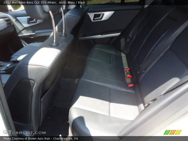 Arctic White / Black 2010 Mercedes-Benz GLK 350 4Matic