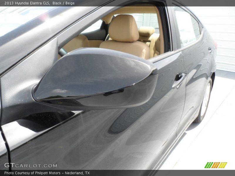 Black / Beige 2013 Hyundai Elantra GLS