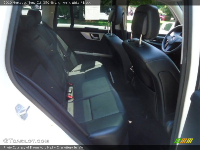 Arctic White / Black 2010 Mercedes-Benz GLK 350 4Matic