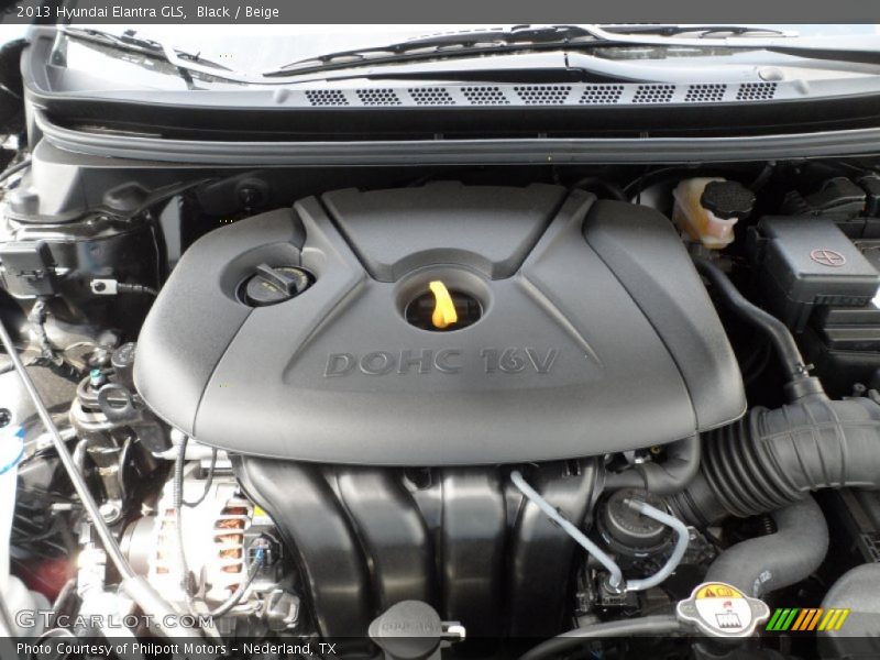 Black / Beige 2013 Hyundai Elantra GLS