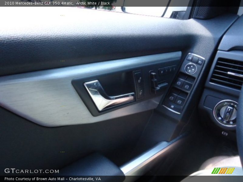 Arctic White / Black 2010 Mercedes-Benz GLK 350 4Matic