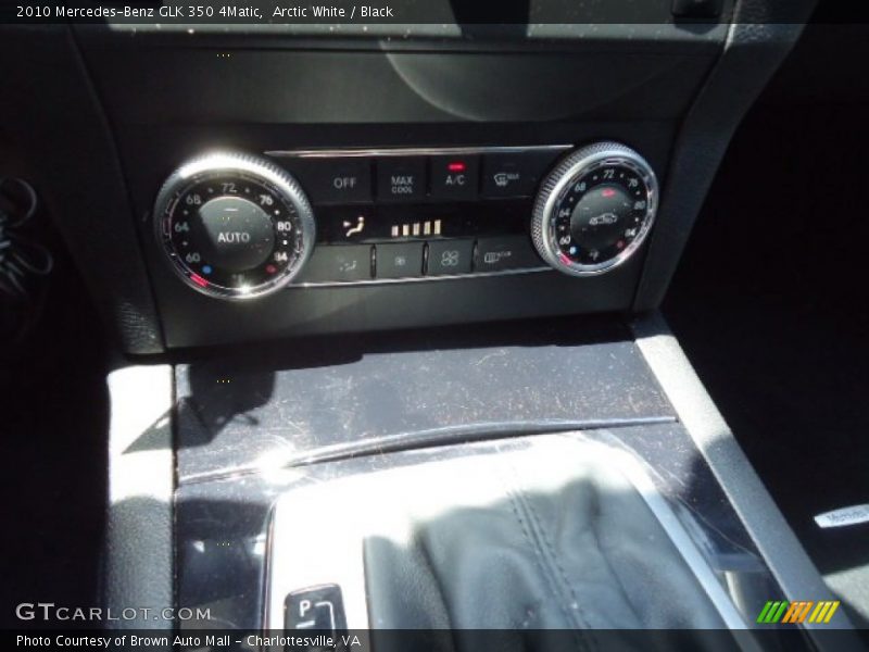 Arctic White / Black 2010 Mercedes-Benz GLK 350 4Matic