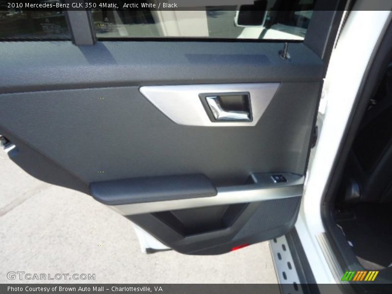 Arctic White / Black 2010 Mercedes-Benz GLK 350 4Matic