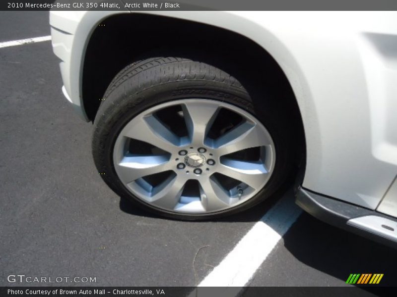 Arctic White / Black 2010 Mercedes-Benz GLK 350 4Matic