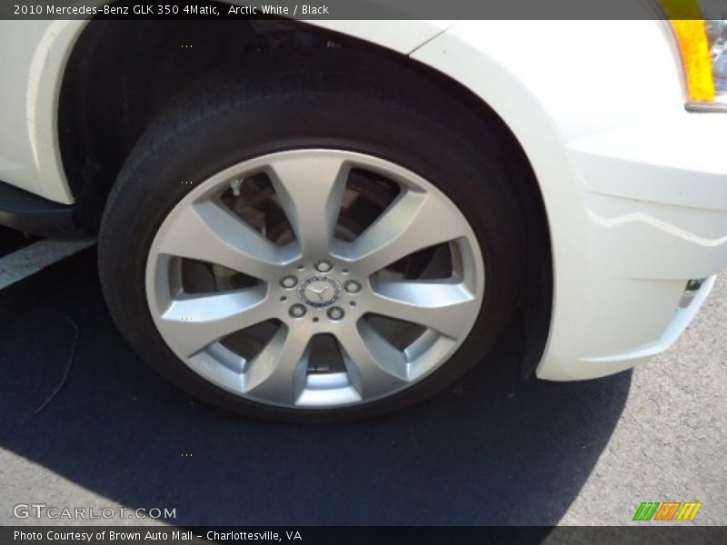 Arctic White / Black 2010 Mercedes-Benz GLK 350 4Matic