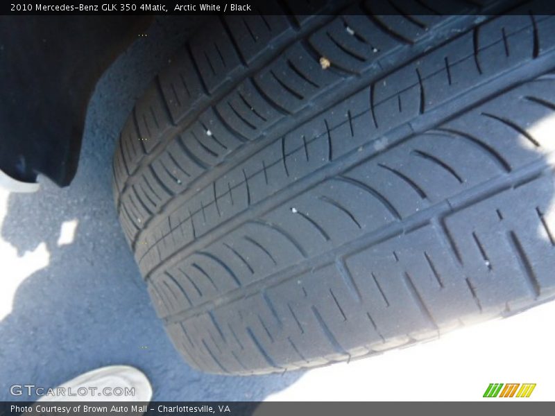 Arctic White / Black 2010 Mercedes-Benz GLK 350 4Matic