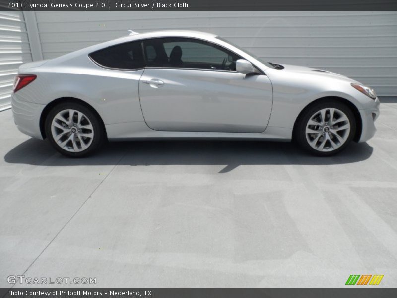  2013 Genesis Coupe 2.0T Circuit Silver