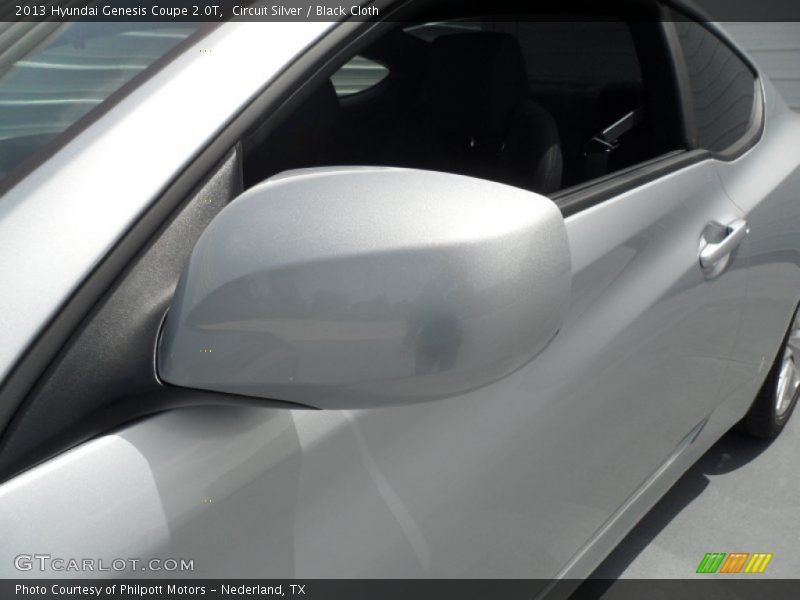 Circuit Silver / Black Cloth 2013 Hyundai Genesis Coupe 2.0T